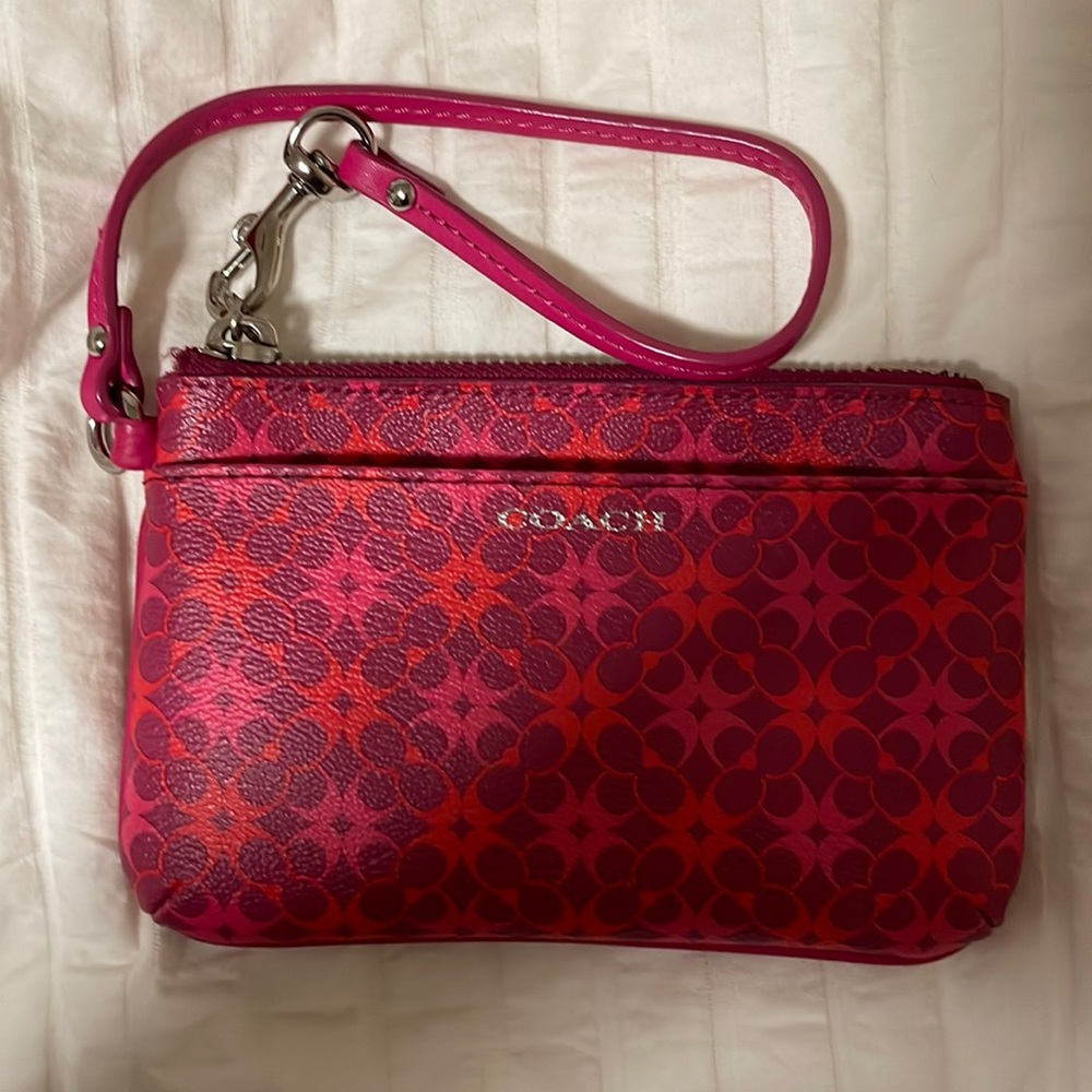 Coach wristlet